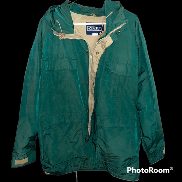 Lands' End Other - Men’s Lands End jacket with hood size Large